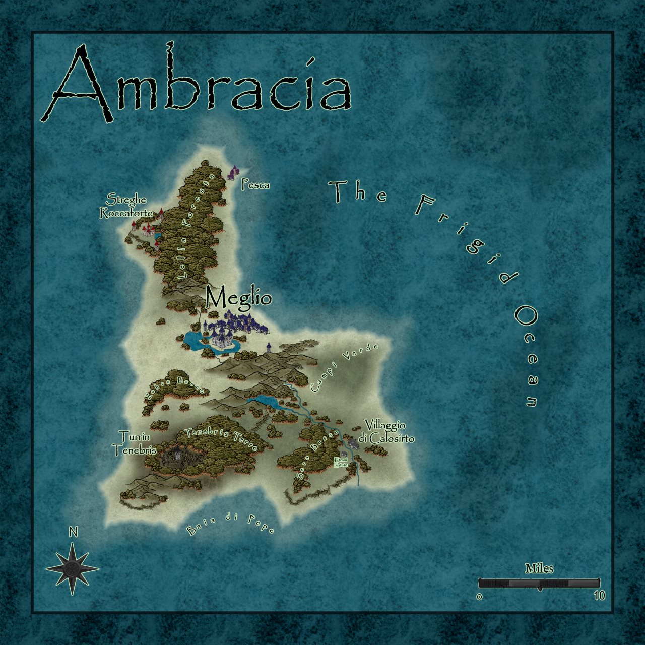 Nibirum Map: ambracia by Lorelei
