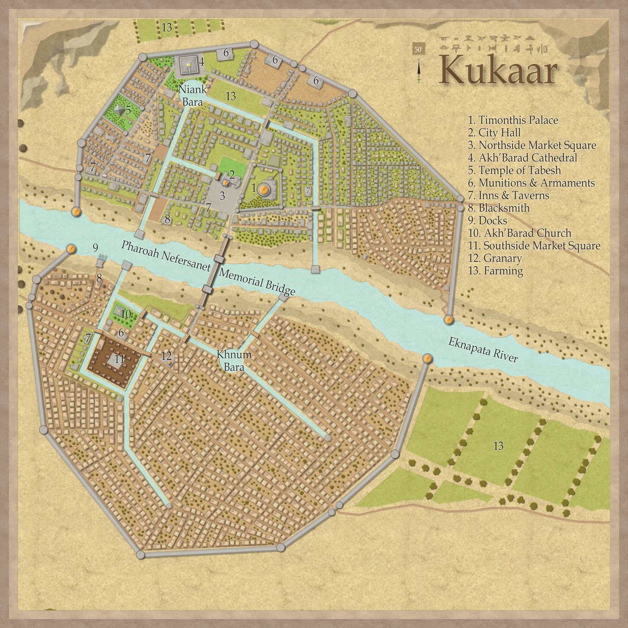 Nibirum Map: kukaar by Kevin Goebel (Royal Scribe)