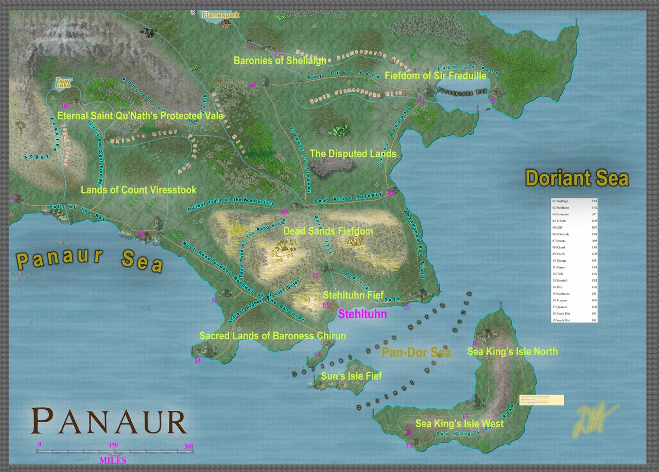 Nibirum Map: panaur by Don Anderson Jr.