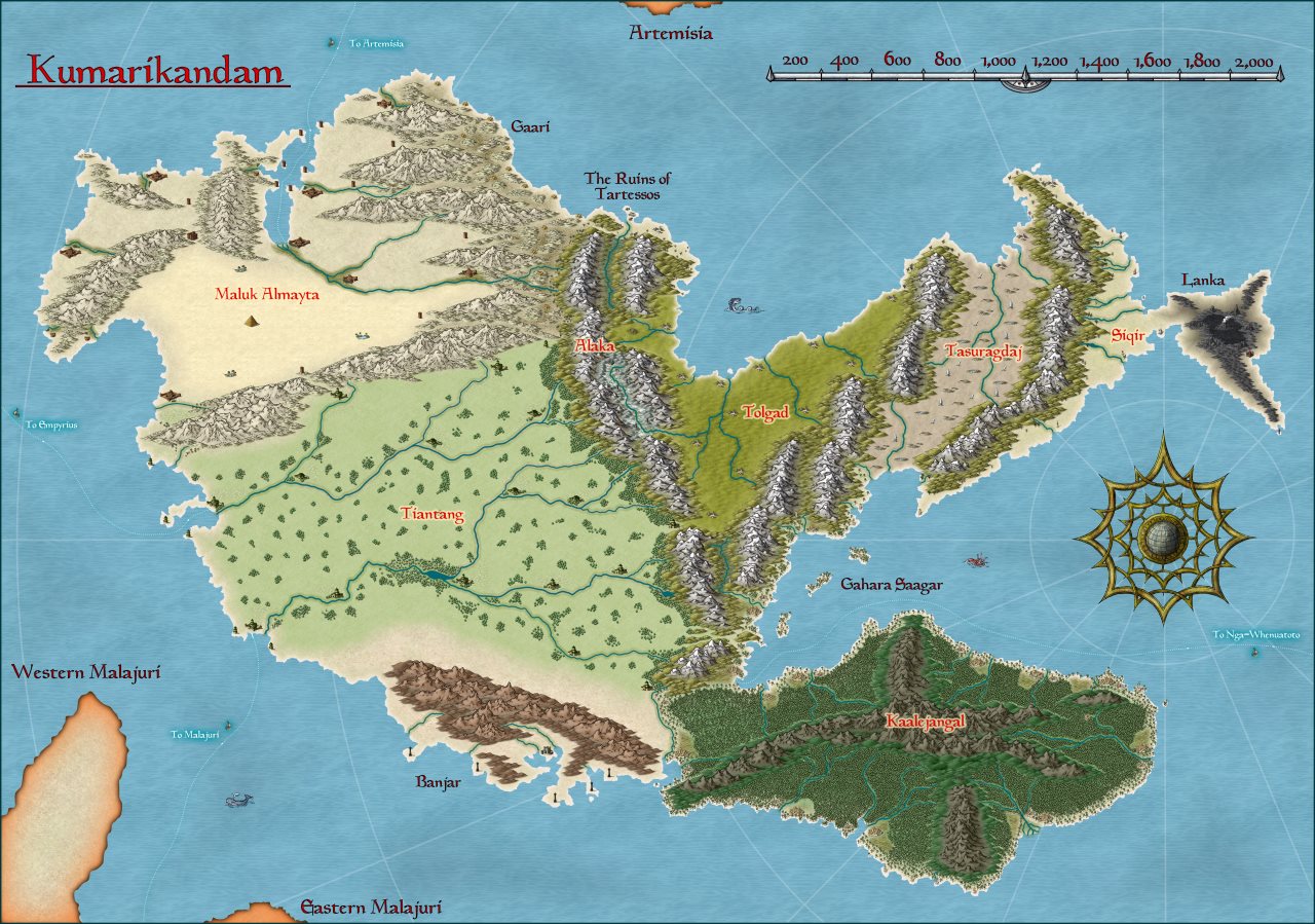 Nibirum Map: kumarikandam by CharlesWayneRobinson