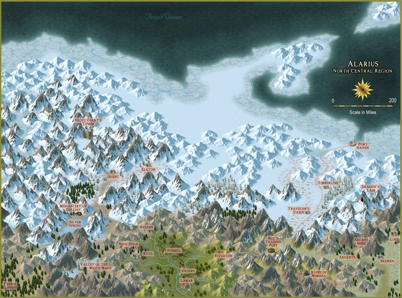 Nibirum Map: alarius north central by Shessar