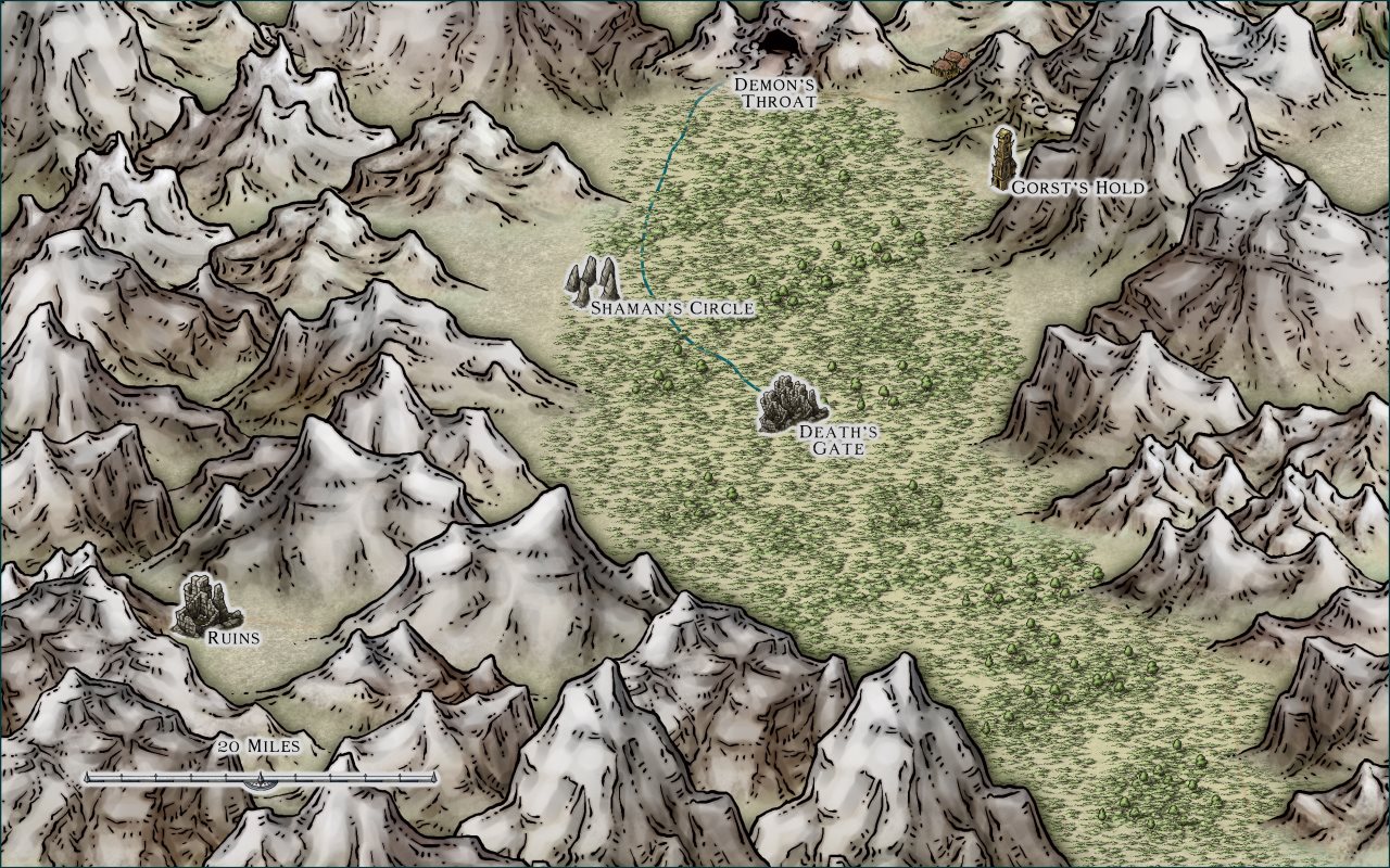 Nibirum Map: elben's demise by Perry Chalmers