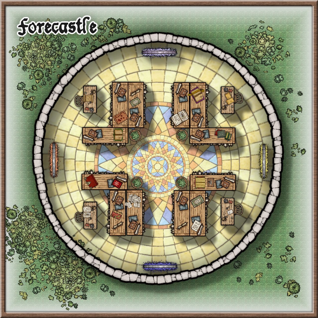 Nibirum Map: forecastle by Ricko Hasche