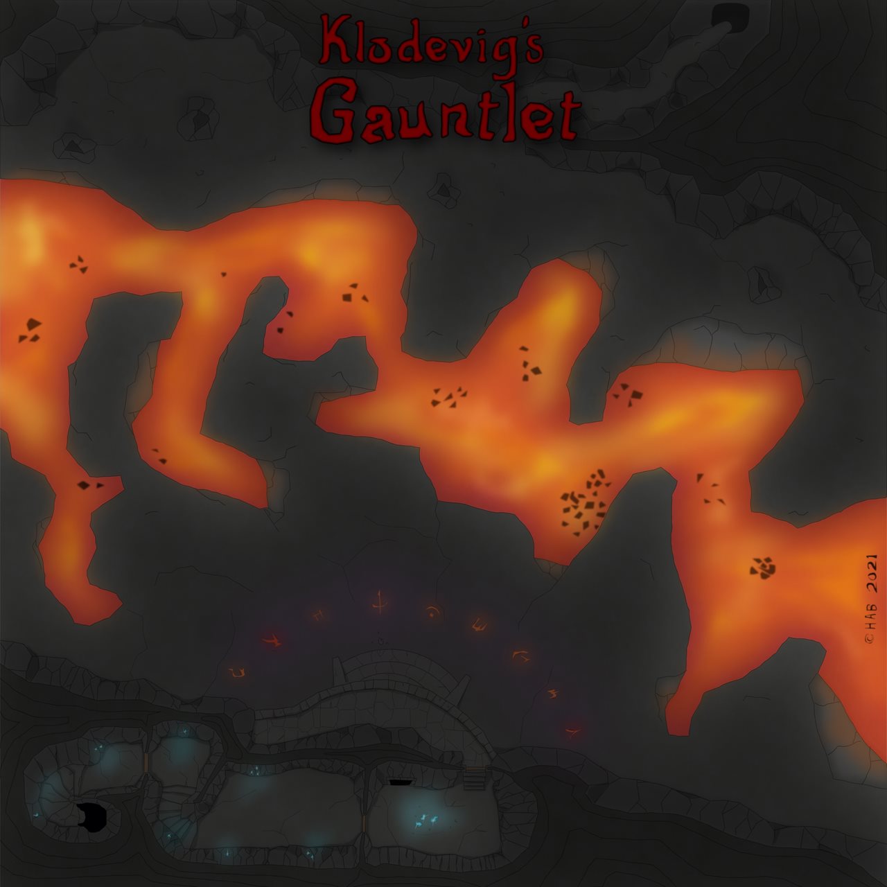 Nibirum Map: klodevig's gauntlet by Lillhans