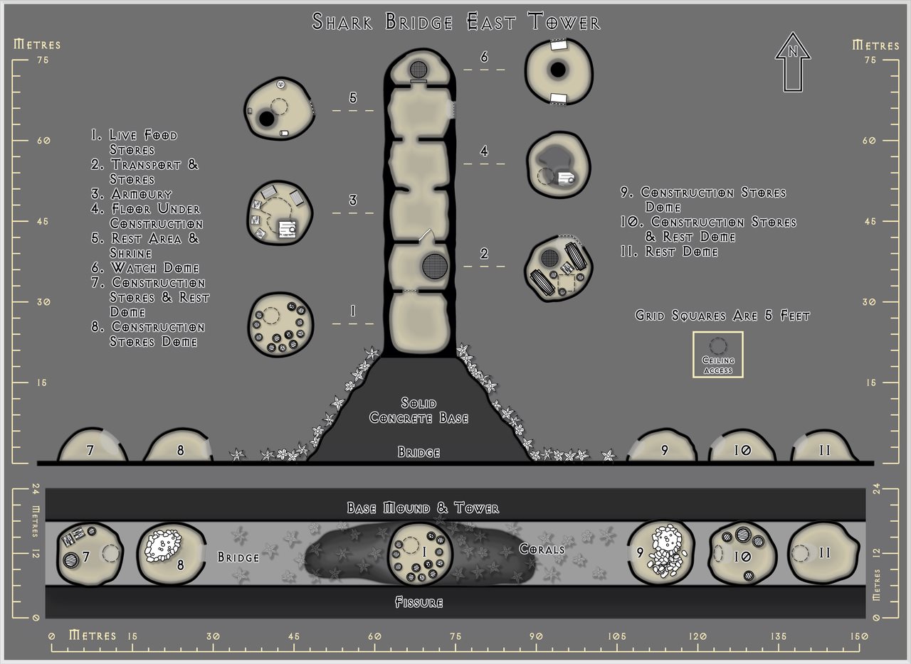 Nibirum Map: shark bridge - east tower by Wyvern