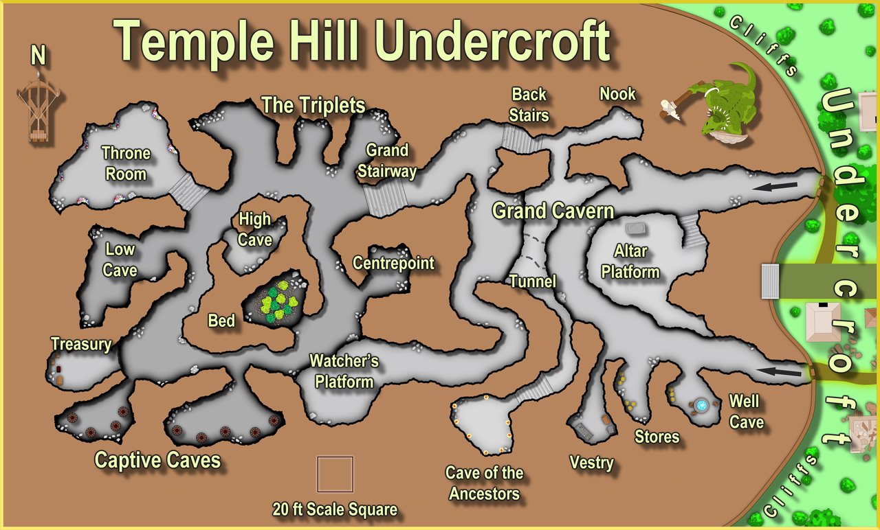 Nibirum Map: temple hill undercroft by Wyvern