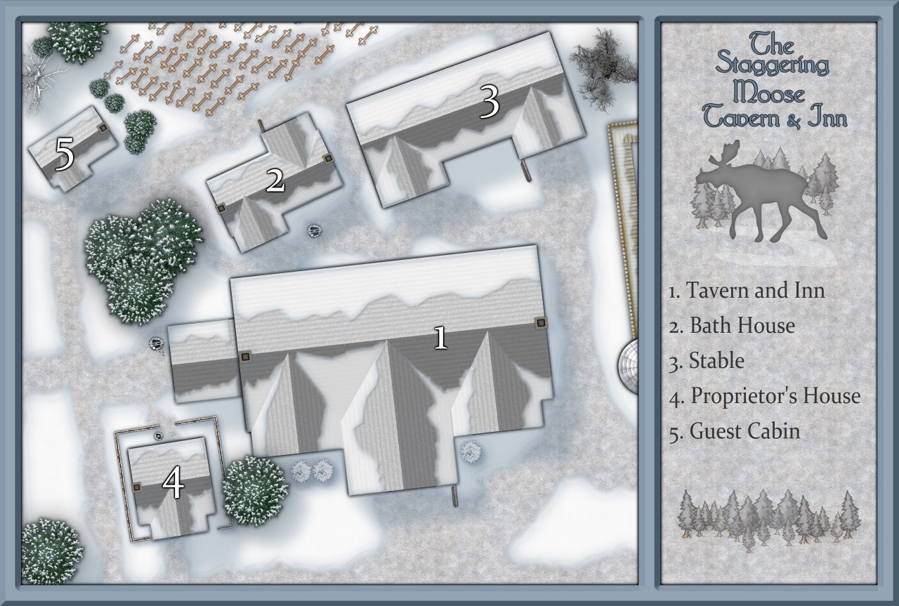 Nibirum Map: the staggering moose by Shessar