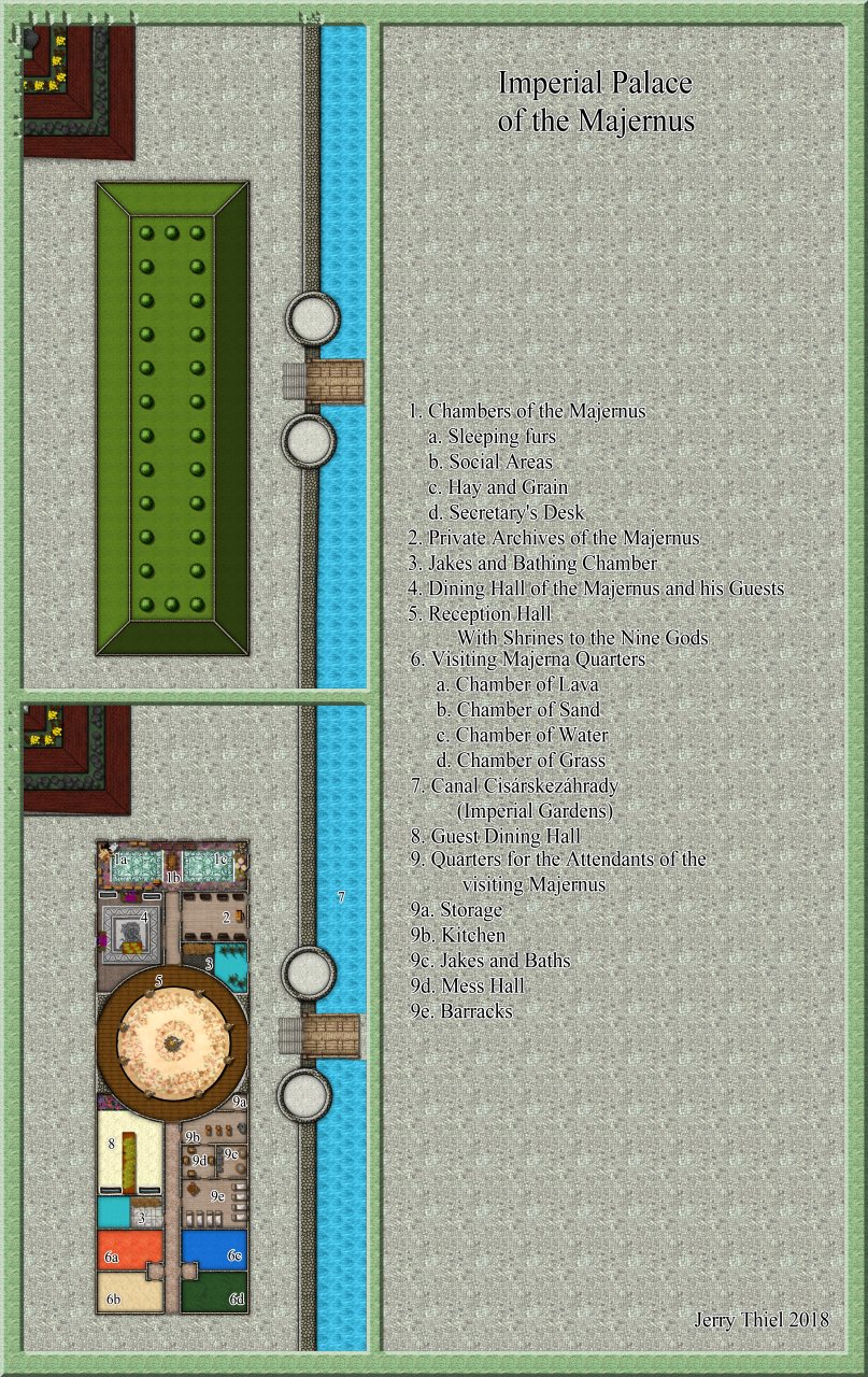 Nibirum Map: Imperial Palace by Jerry Thiel