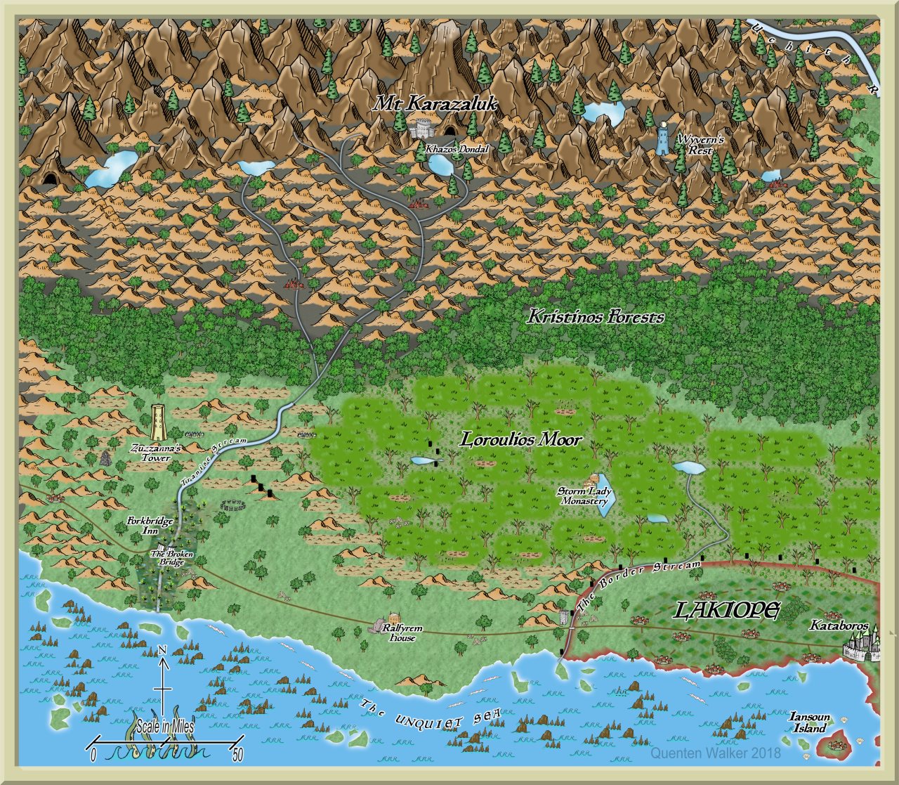 Nibirum Map: Mt Karazaluk - ss1 a by Quenten Walker