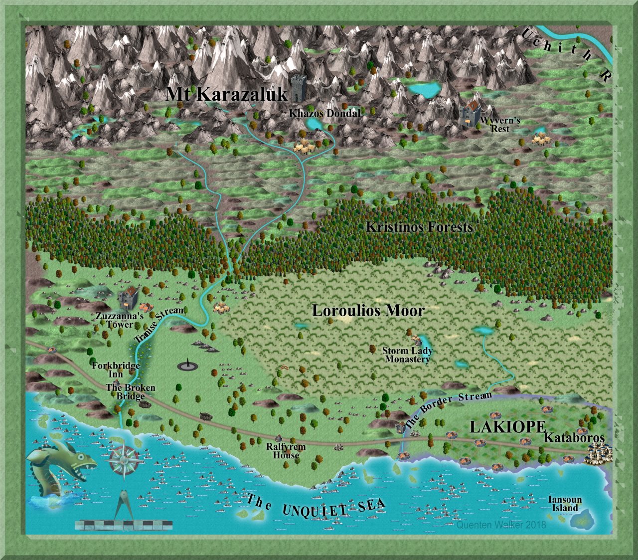 Nibirum Map: Mt Karazaluk - ss1 b by Quenten Walker
