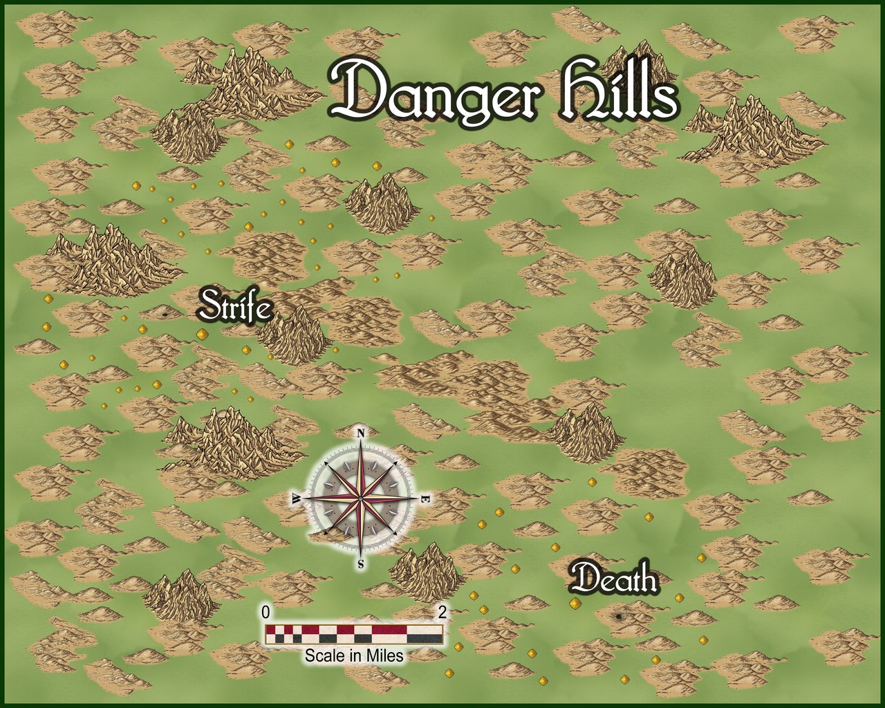 Nibirum Map: danger hills by JimP