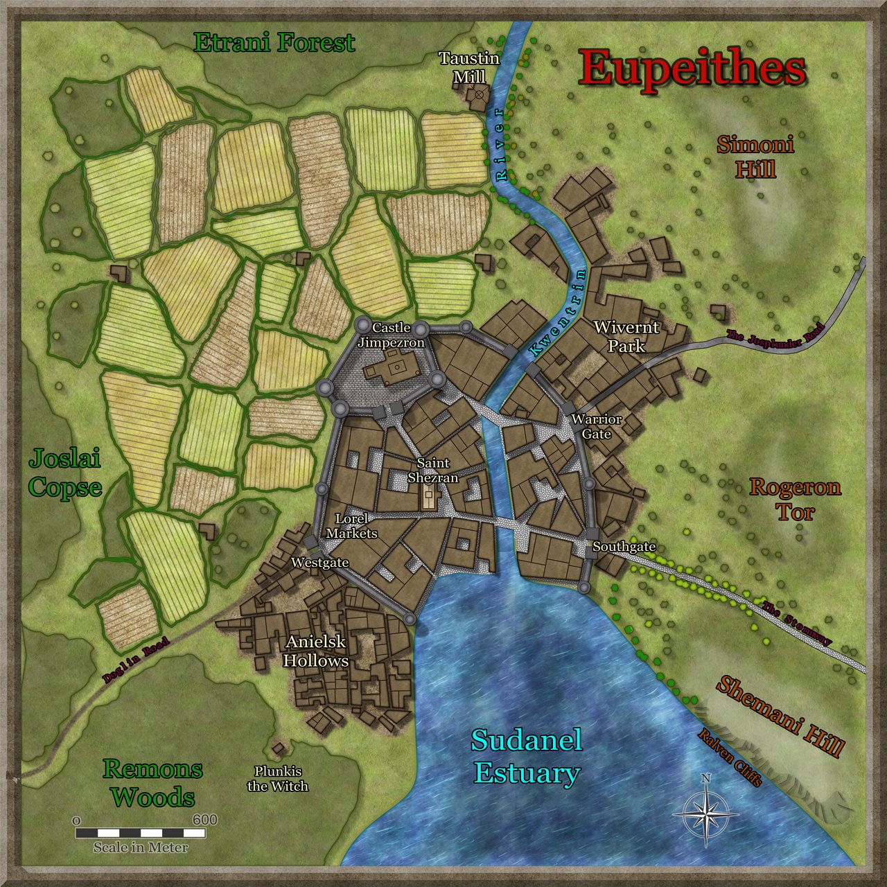 Nibirum Map: eupeithes by Quenten Walker