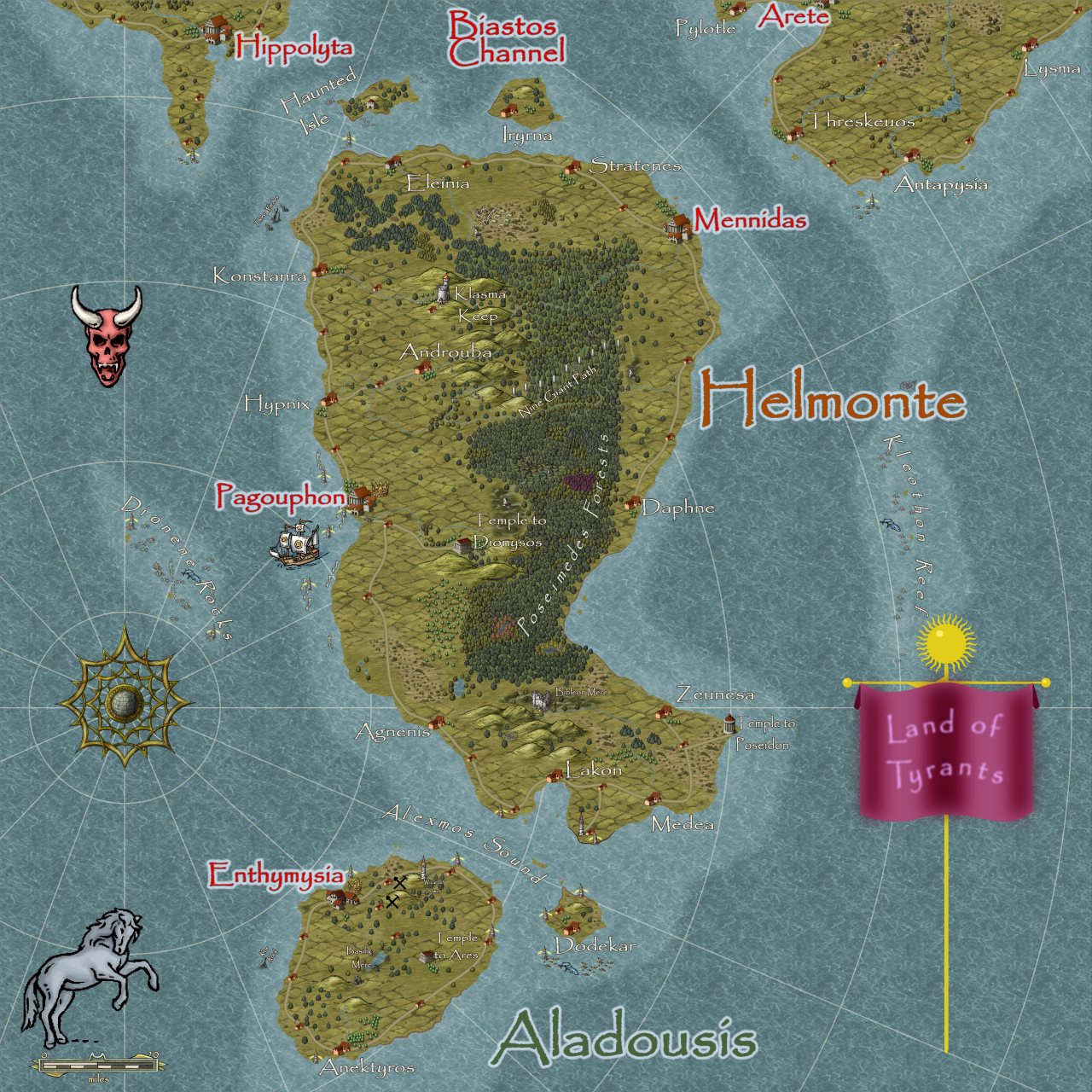 Nibirum Map: helmonte by Quenten Walker