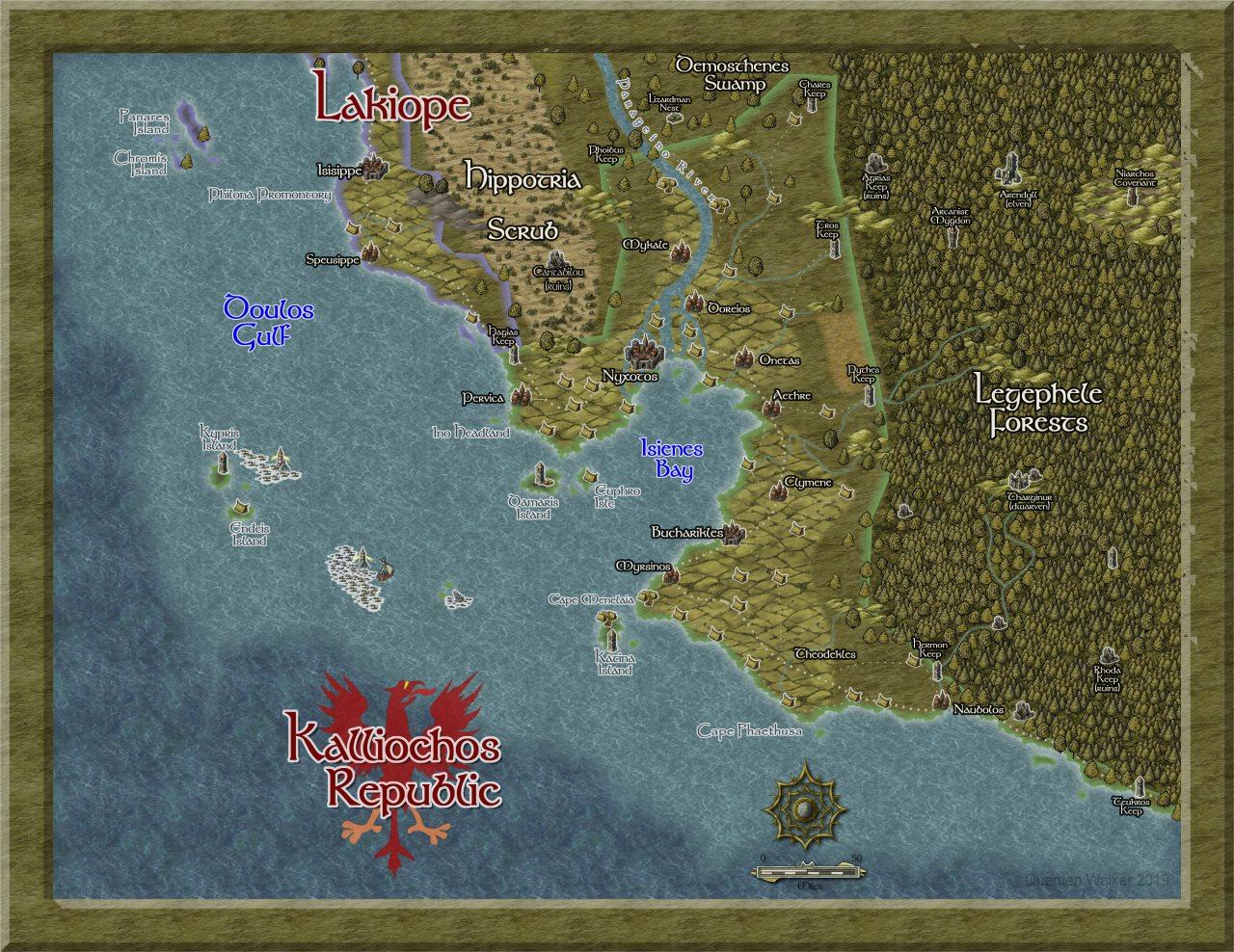 Nibirum Map: kalliochos - herwin wielink by Quenten Walker