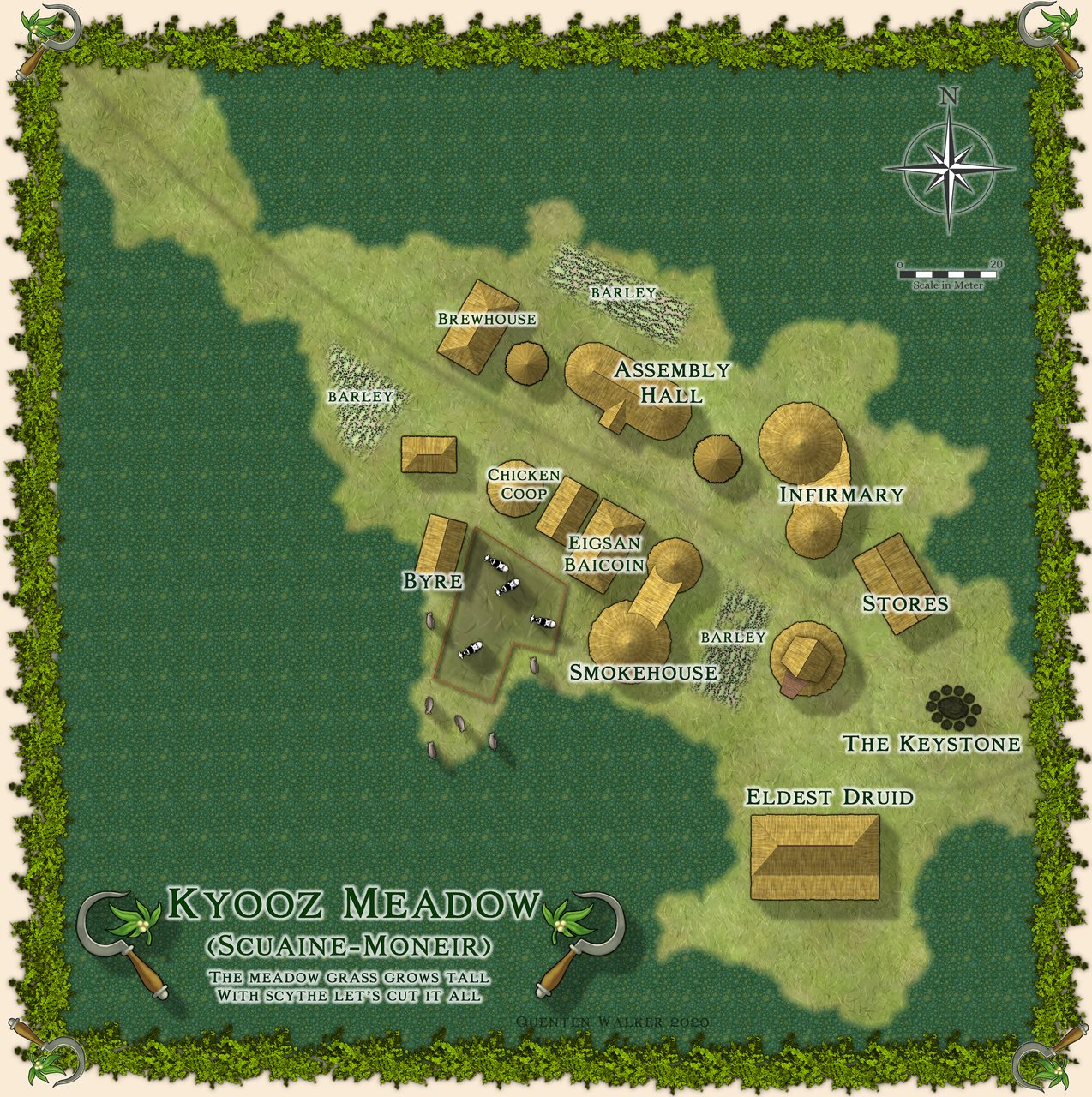 Nibirum Map: kyooz meadow by Quenten Walker