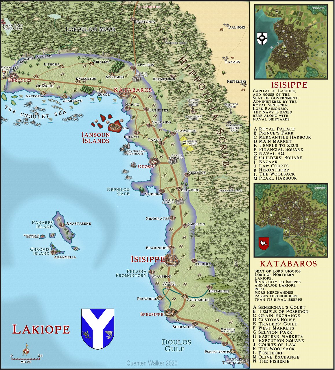 Nibirum Map: lakiope by Quenten Walker