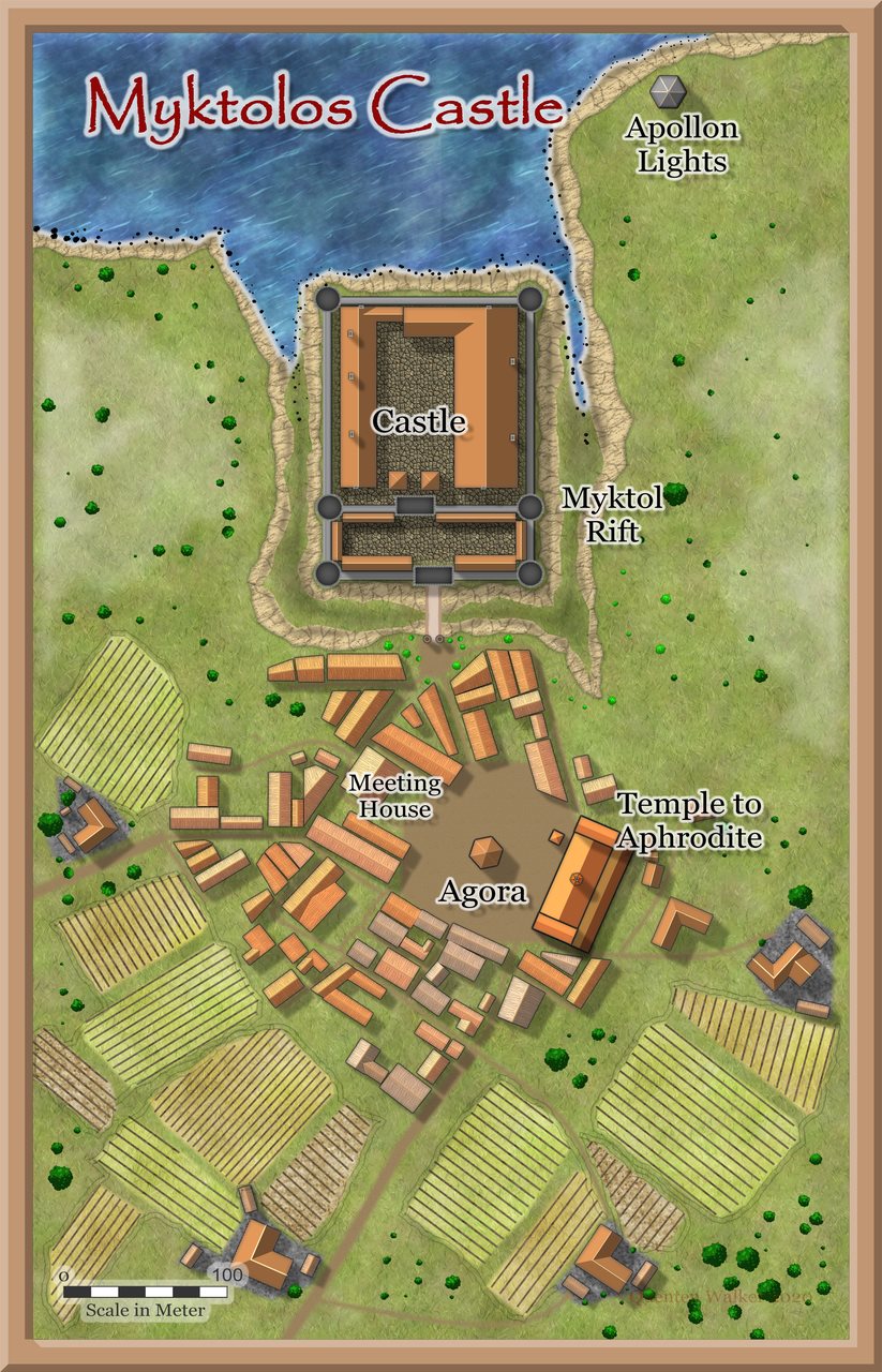 Nibirum Map: myktolos castle by Quenten Walker