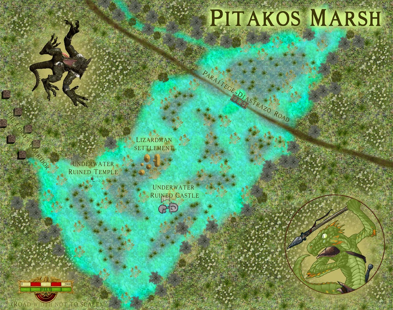 Nibirum Map: pitakos marsh by Quenten Walker