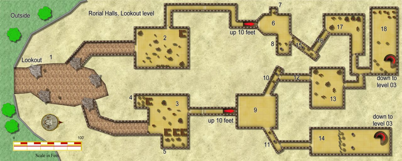 Nibirum Map: rorial halls lookout by JimP