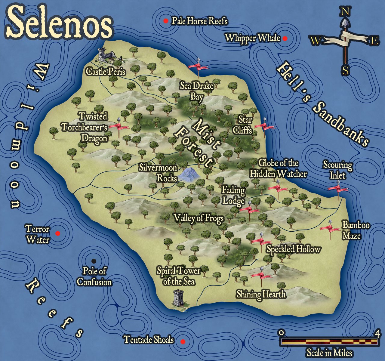 Nibirum Map: selenos by Wyvern