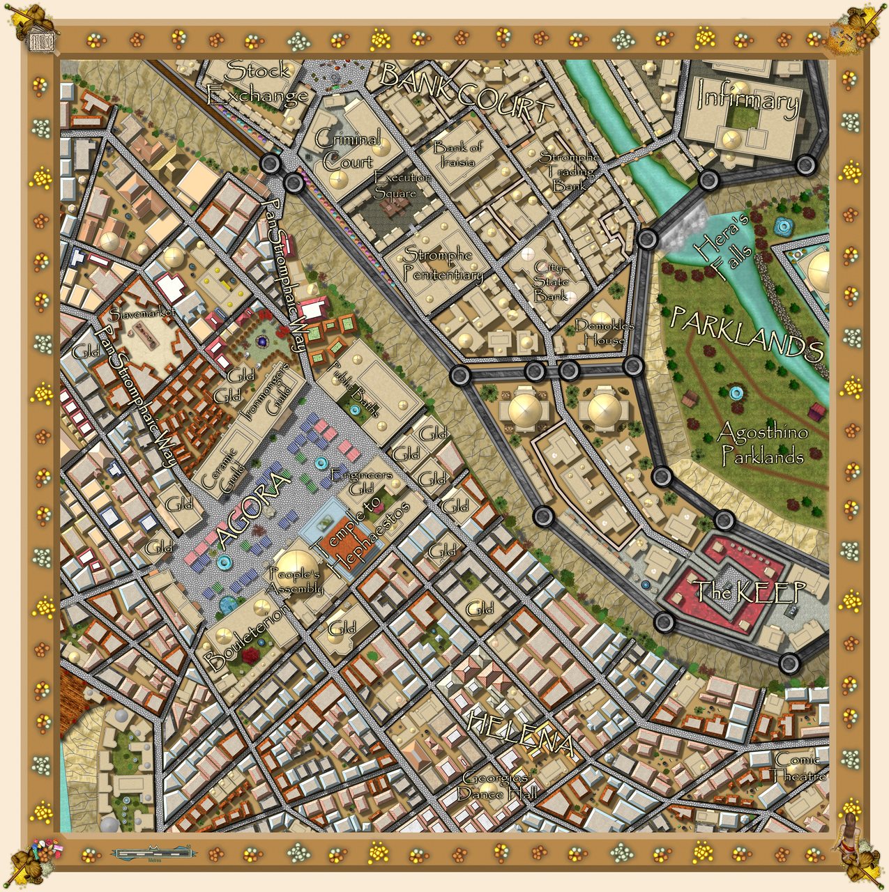 Nibirum Map: stromphe - agora by Quenten Walker