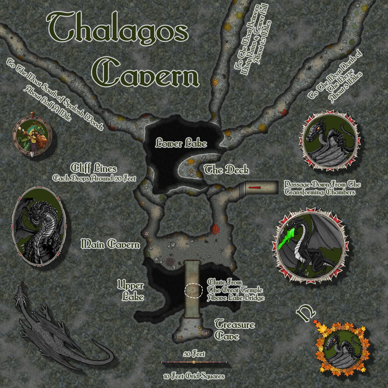 Nibirum Map: thalagos cavern by Wyvern