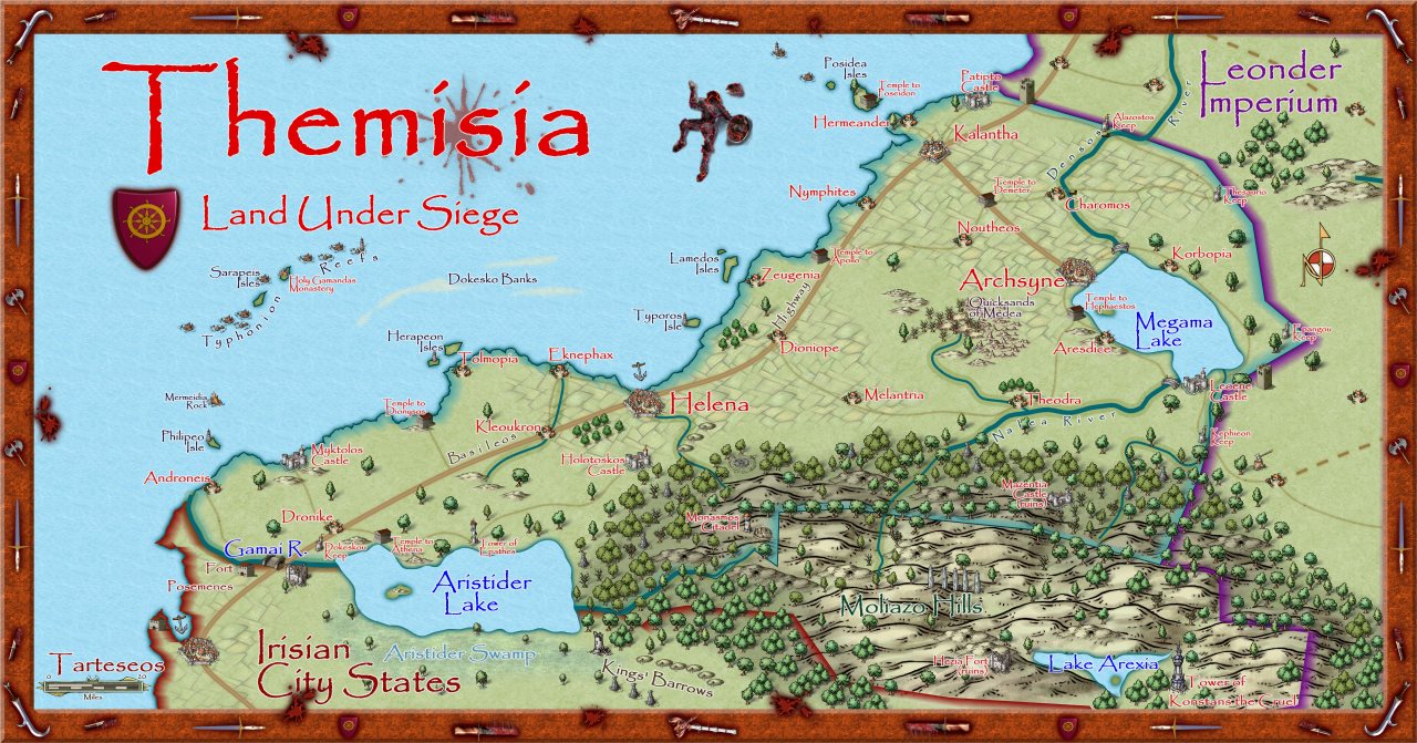 Nibirum Map: themisia by Quenten Walker