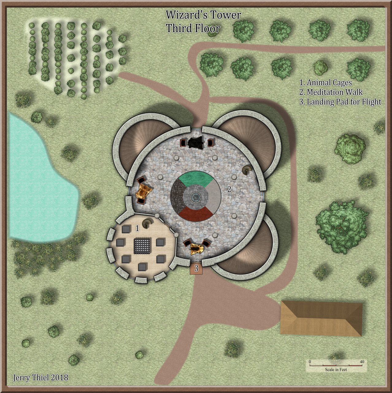 Nibirum Map: wizards tower 3 by Jerry Thiel