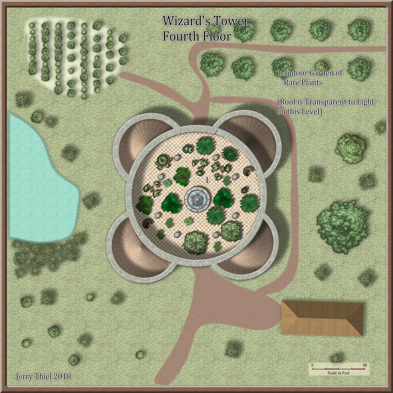 Nibirum Map: wizards tower 4 by Jerry Thiel