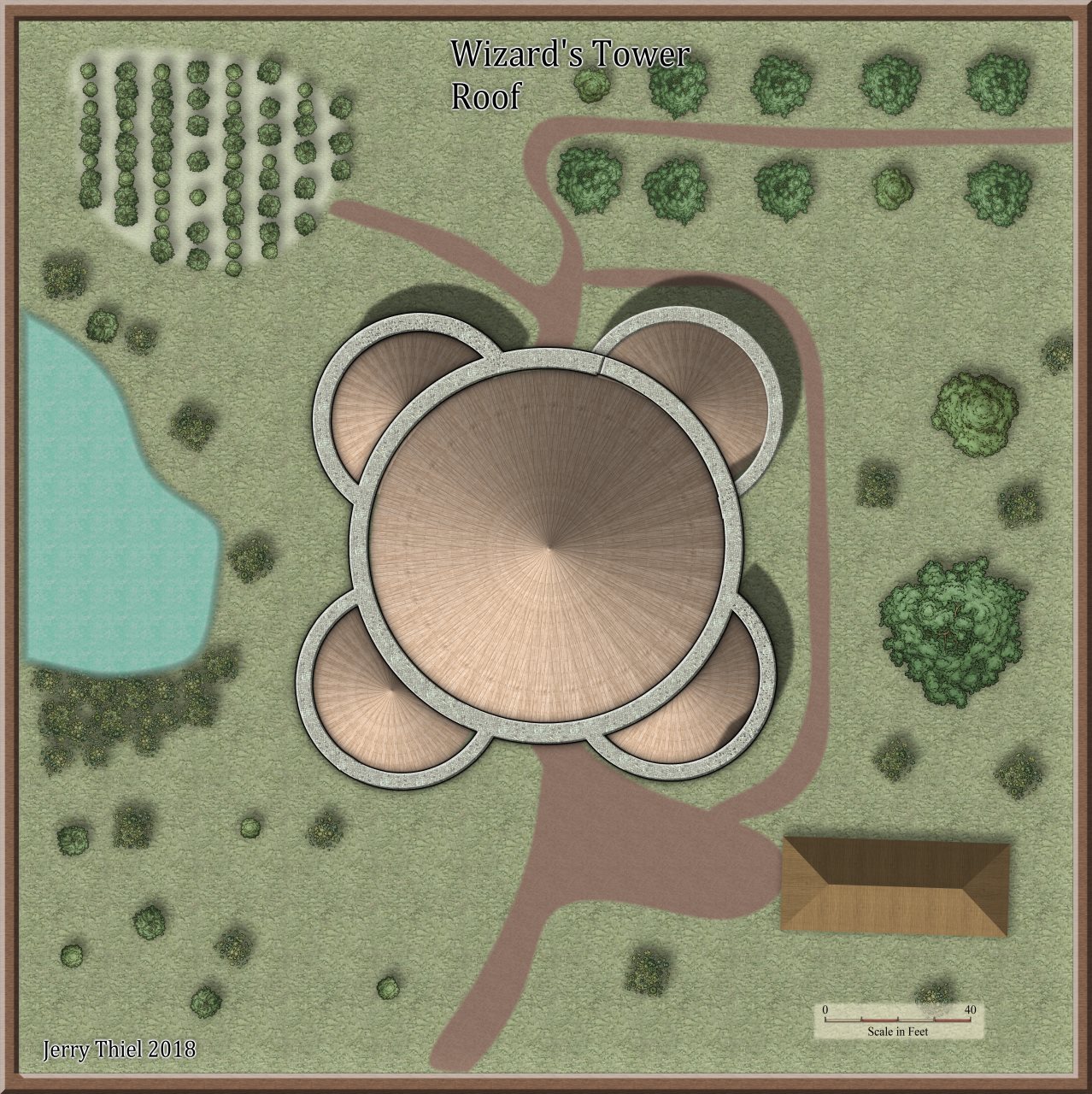 Nibirum Map: wizards tower 5 by Jerry Thiel