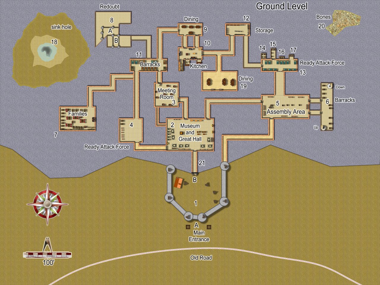 Nibirum Map: zognilak fortress by JimP