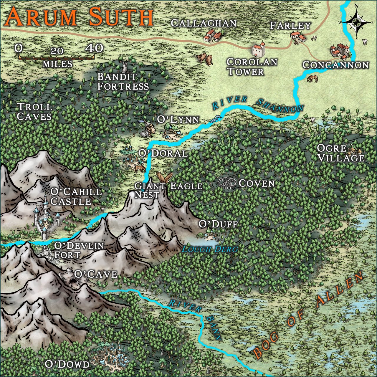 Nibirum Map: arum suth by Ricko Hasche