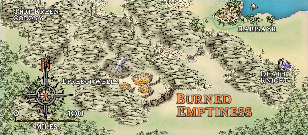 Nibirum Map: burned emptiness by Ricko Hasche