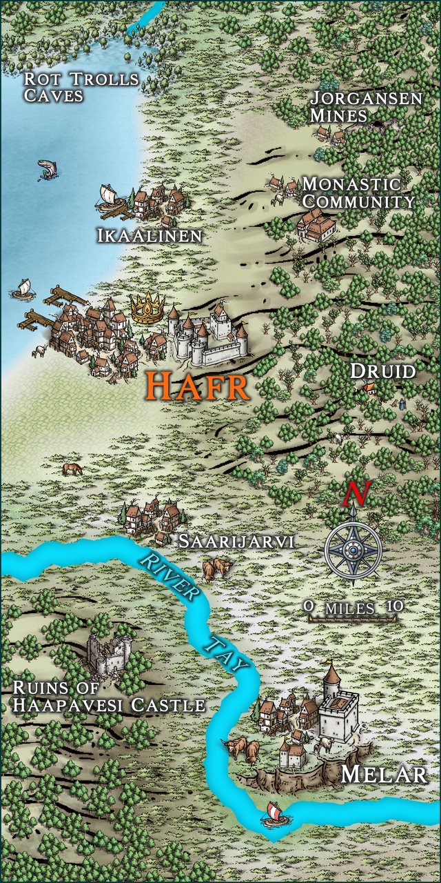 Nibirum Map: hafr environs by Ricko Hasche