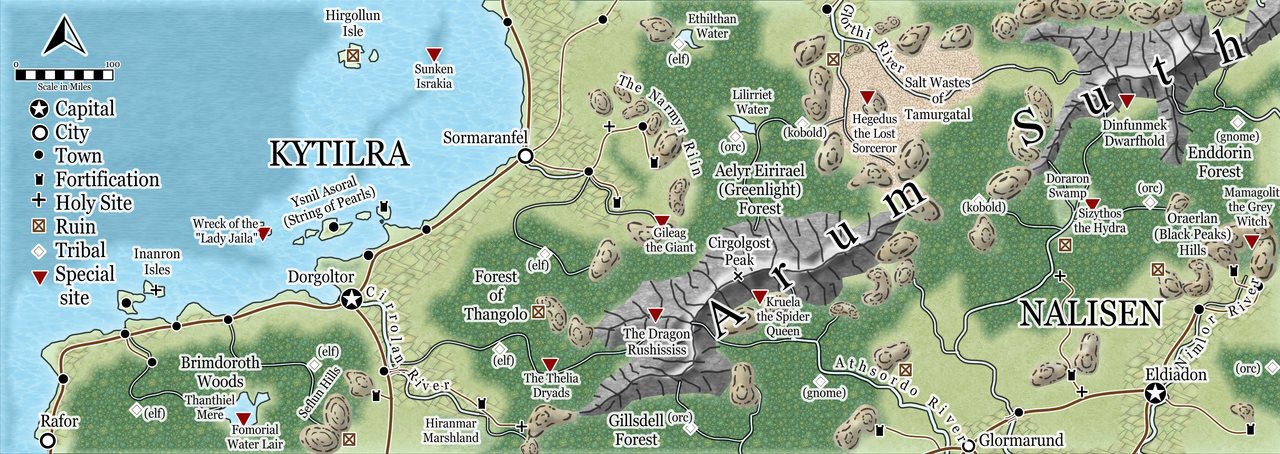 Nibirum Map: kytilra by Quenten Walker