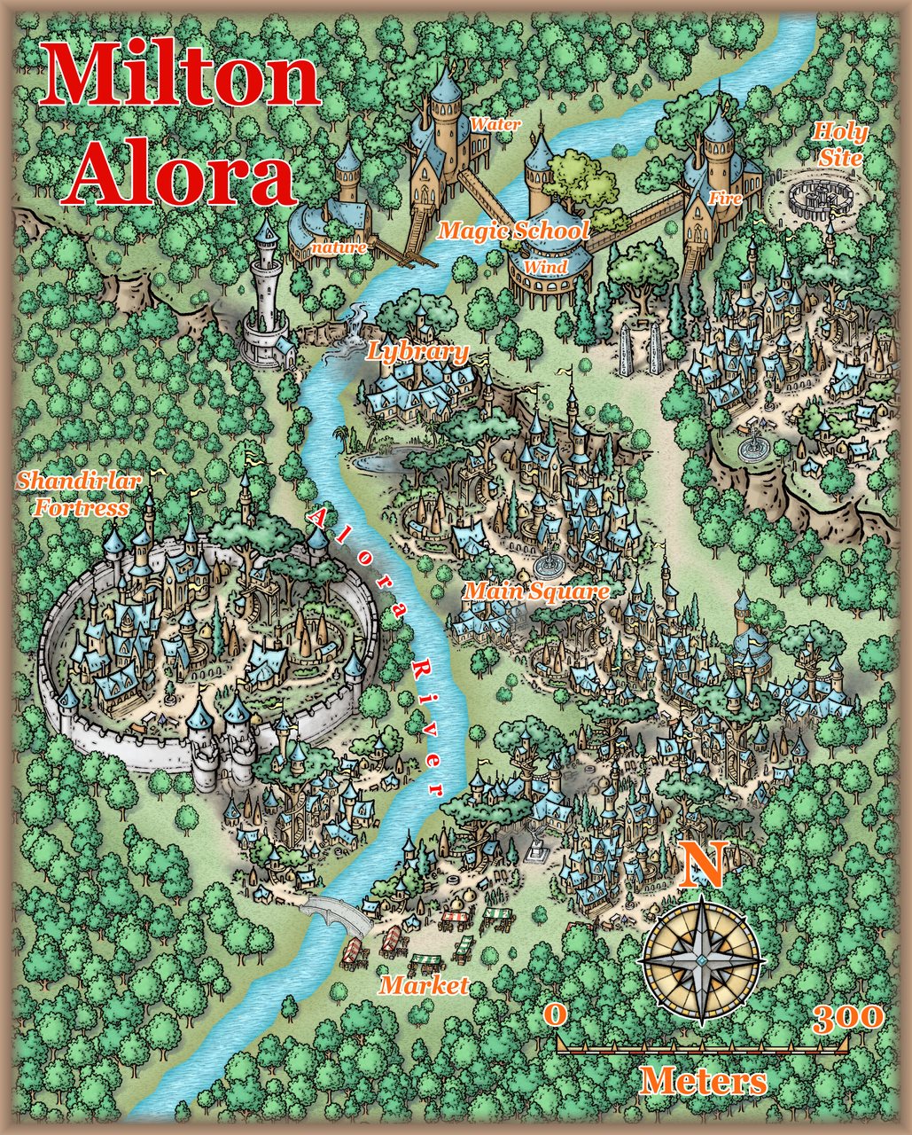 Nibirum Map: milton alora by Ricko Hasche