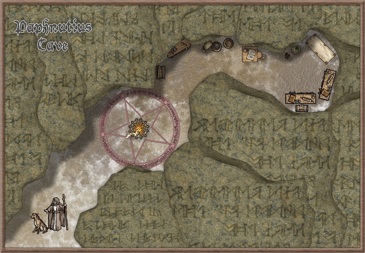 Nibirum Map: paphnutius cave by Ricko Hasche
