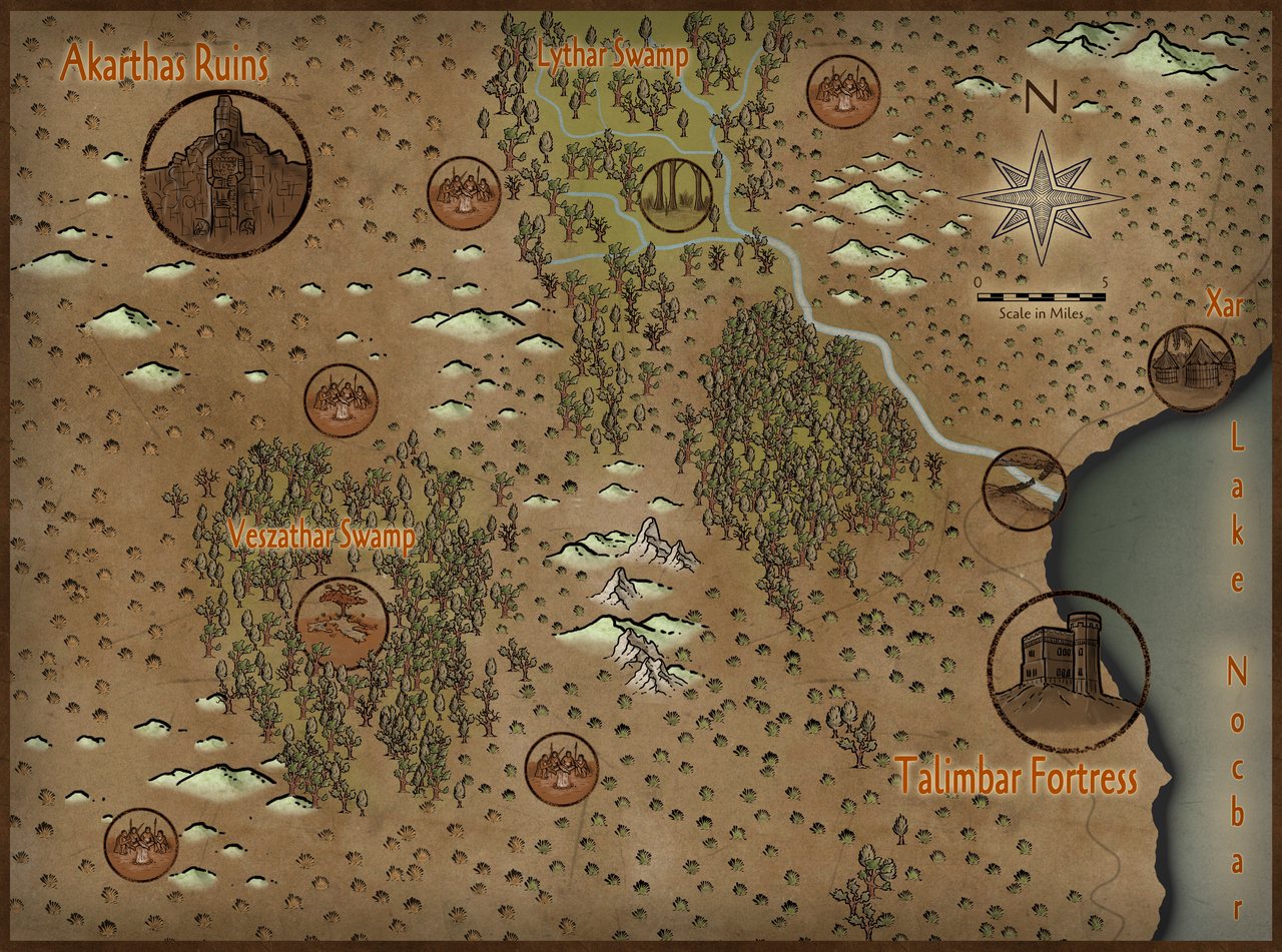 Nibirum Map: talimbar fortress by Ricko Hasche