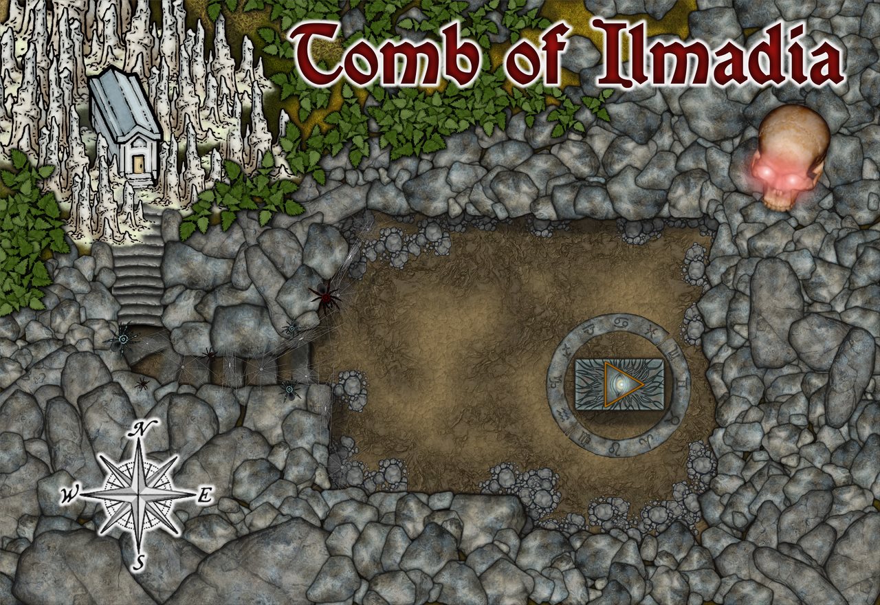 Nibirum Map: tomb of ilmadia by Ricko Hasche