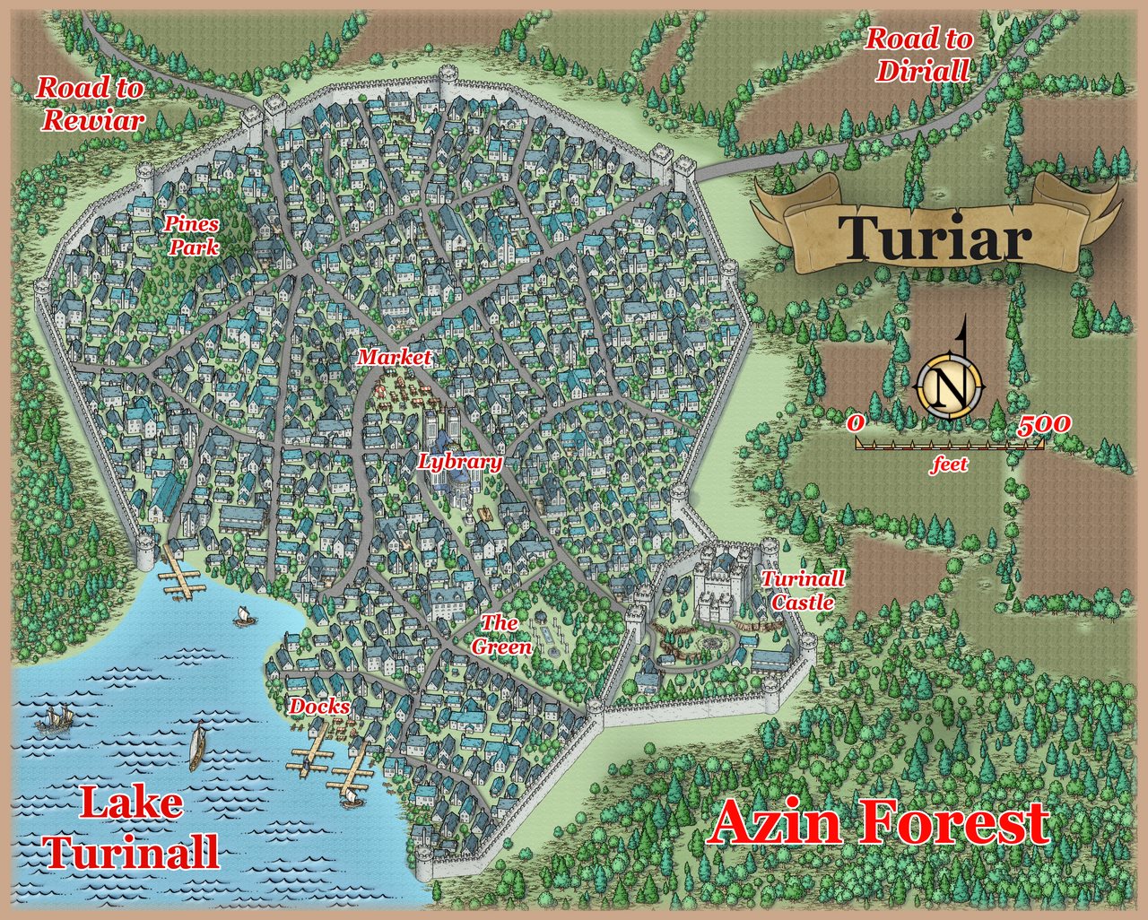 Nibirum Map: turiar by Ricko Hasche