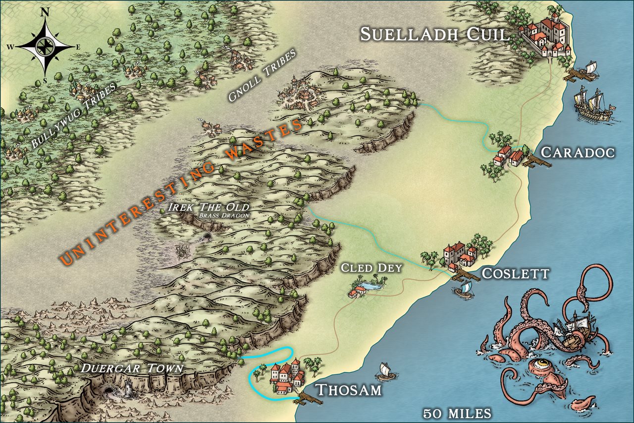 Nibirum Map: uninsteresting wastes by Ricko Hasche