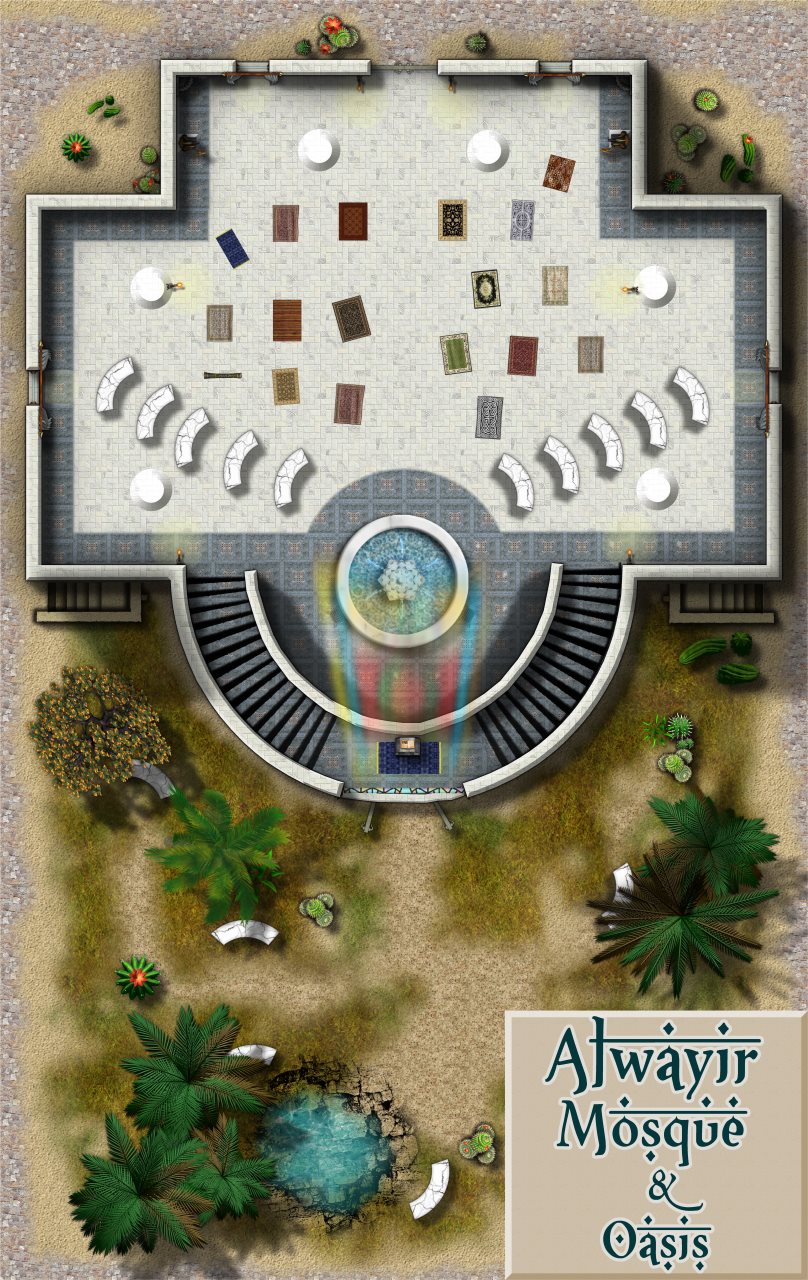 Nibirum Map: Alwayir Mosque by Lorelei