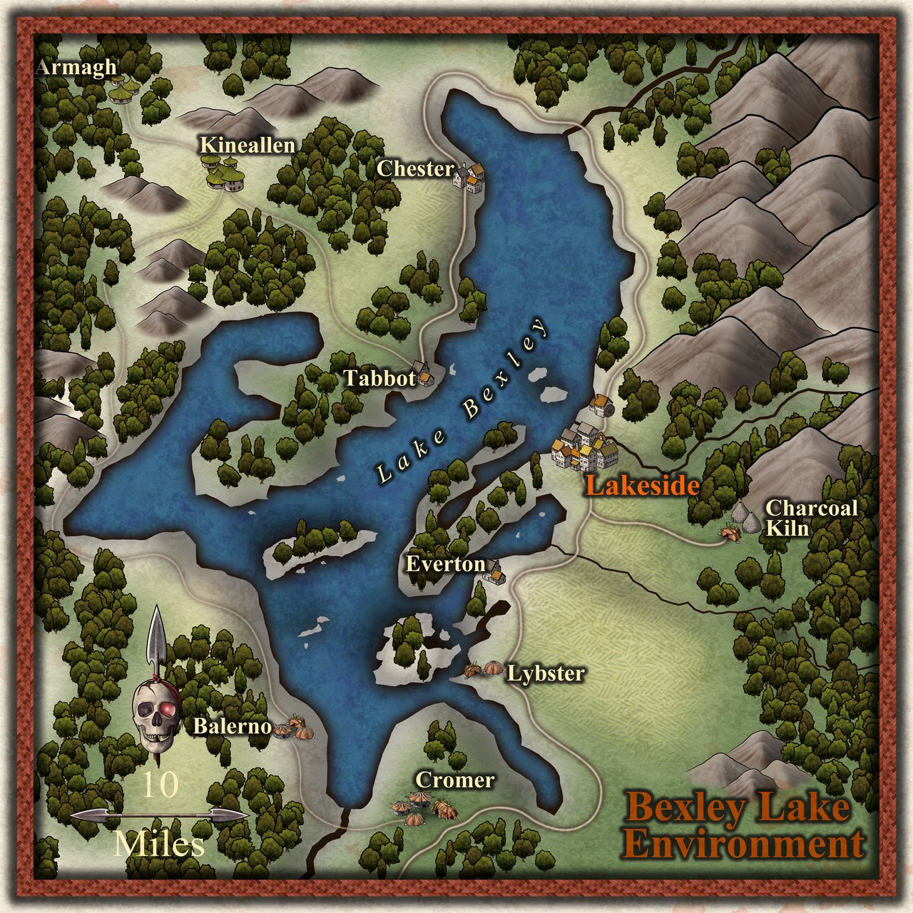 Nibirum Map: bexley lake by Ricko Hasche