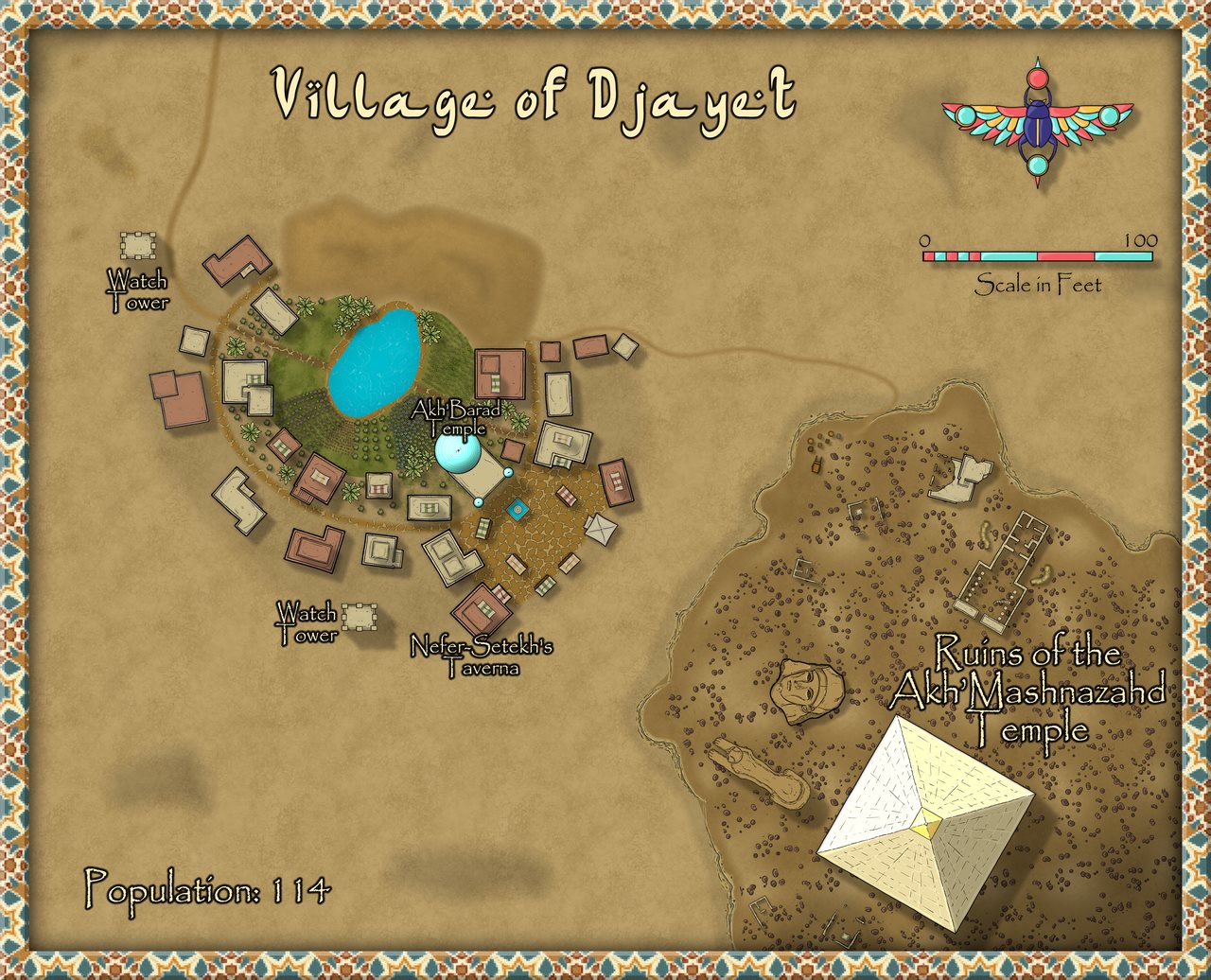 Nibirum Map: djayet by Kevin Goebel (Royal Scribe)