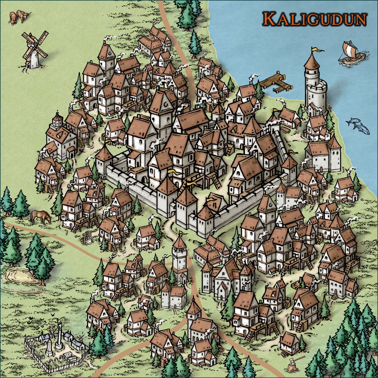 Nibirum Map: kaligudun by Ricko Hasche