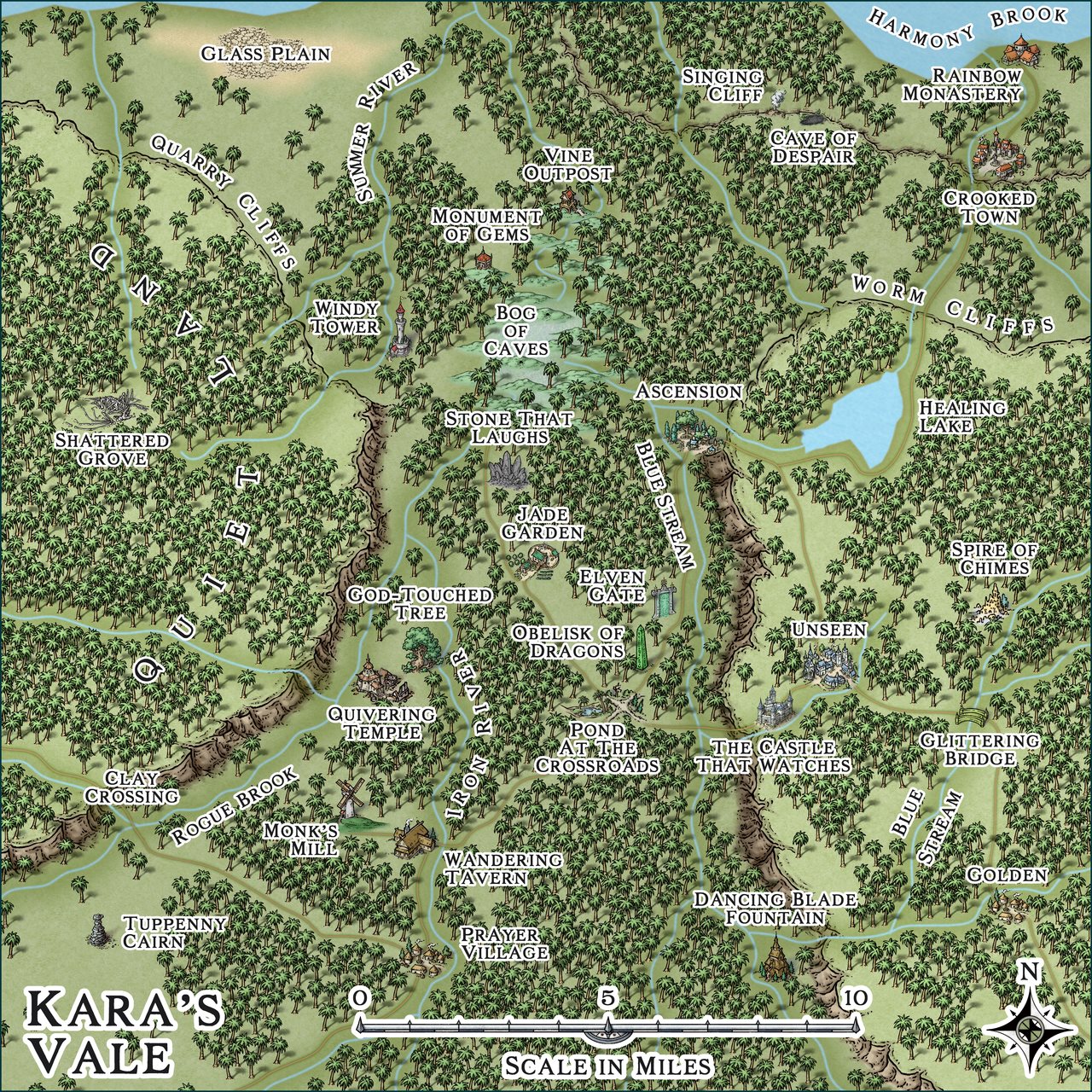 Nibirum Map: karas vale by Wyvern