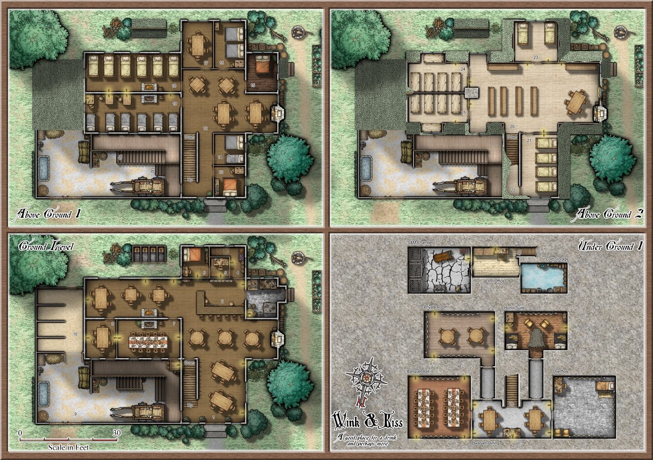 Nibirum Map: wink & kiss by Joe Barrett (Jeznar)