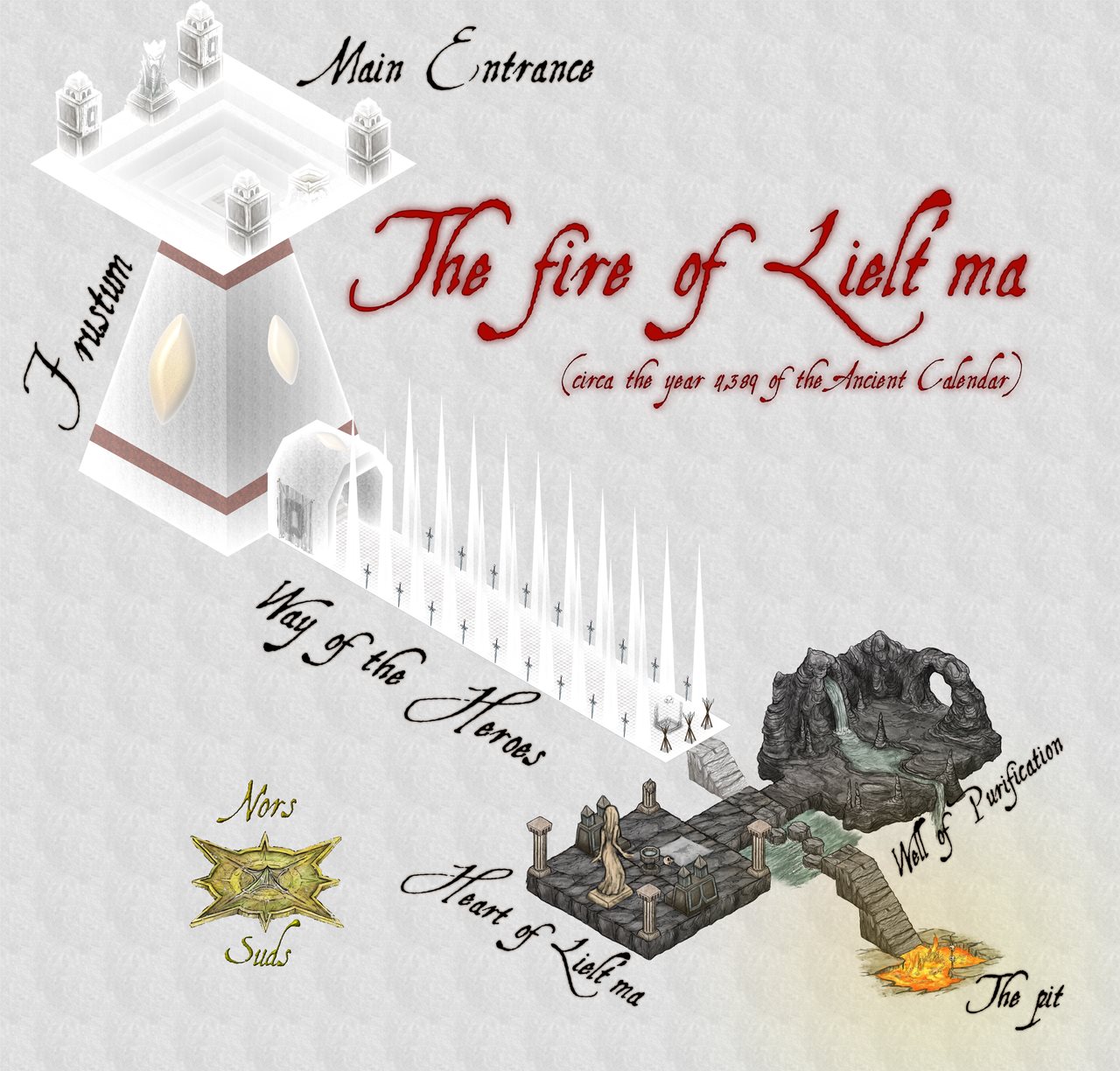 Nibirum Map: fire of lielt'ma by daperdepa