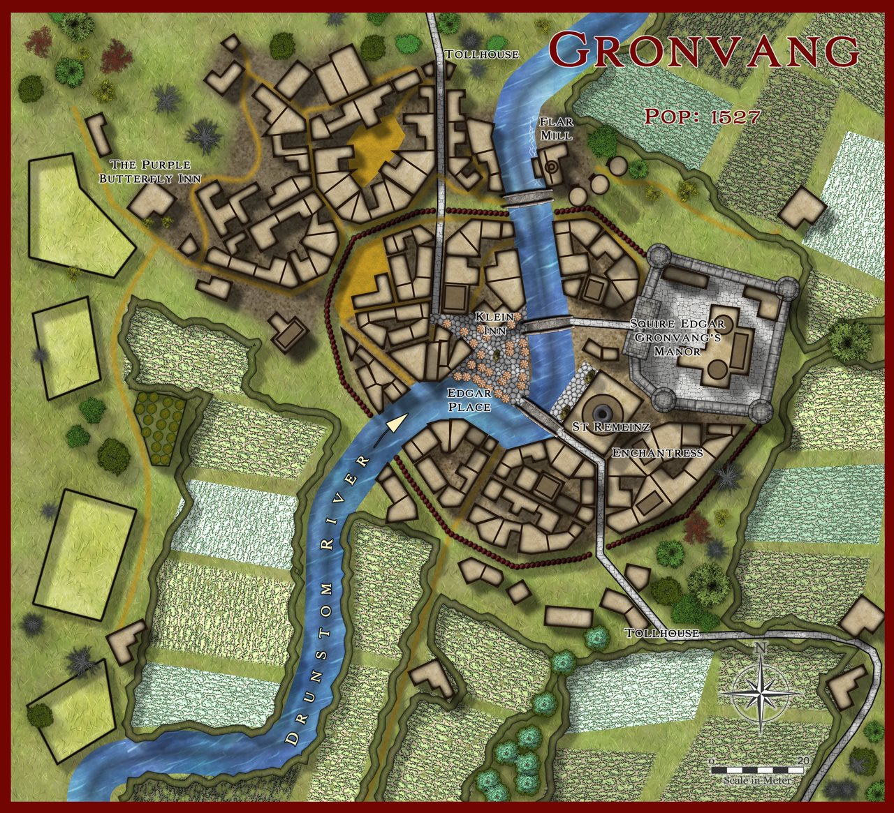Nibirum Map: gronvang by Quenten Walker