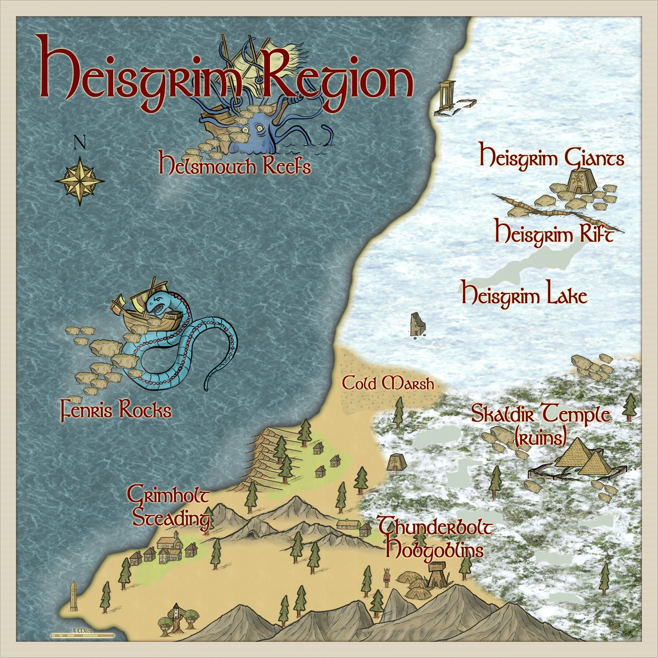 Nibirum Map: heisgrim region by Quenten Walker